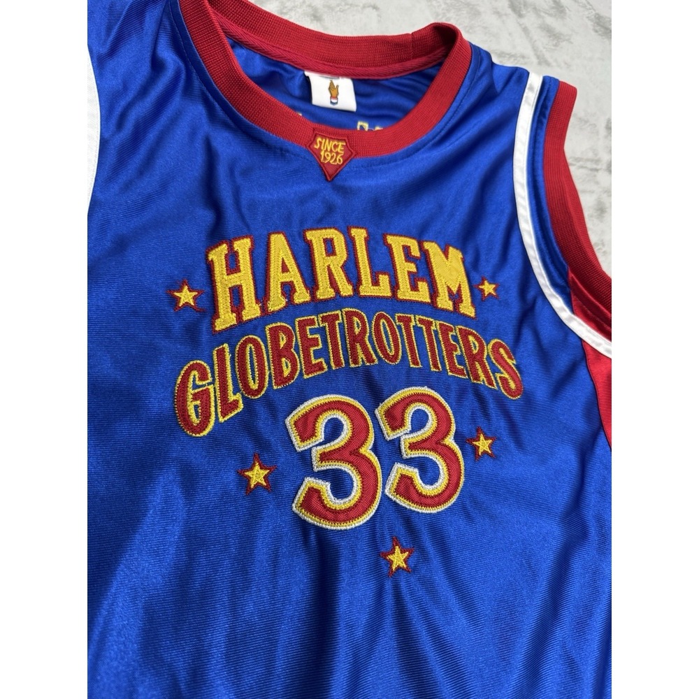 Harlem Globetrotters Youth Large Jersey & Medium Shorts Set Basketball 33 Bull - Picture 4 of 16